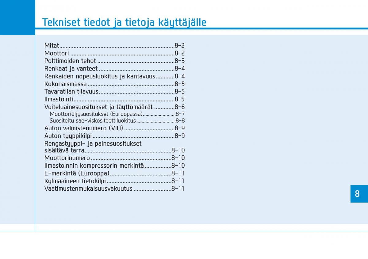 Hyundai i20 II 2 omistajan kasikirja / page 517