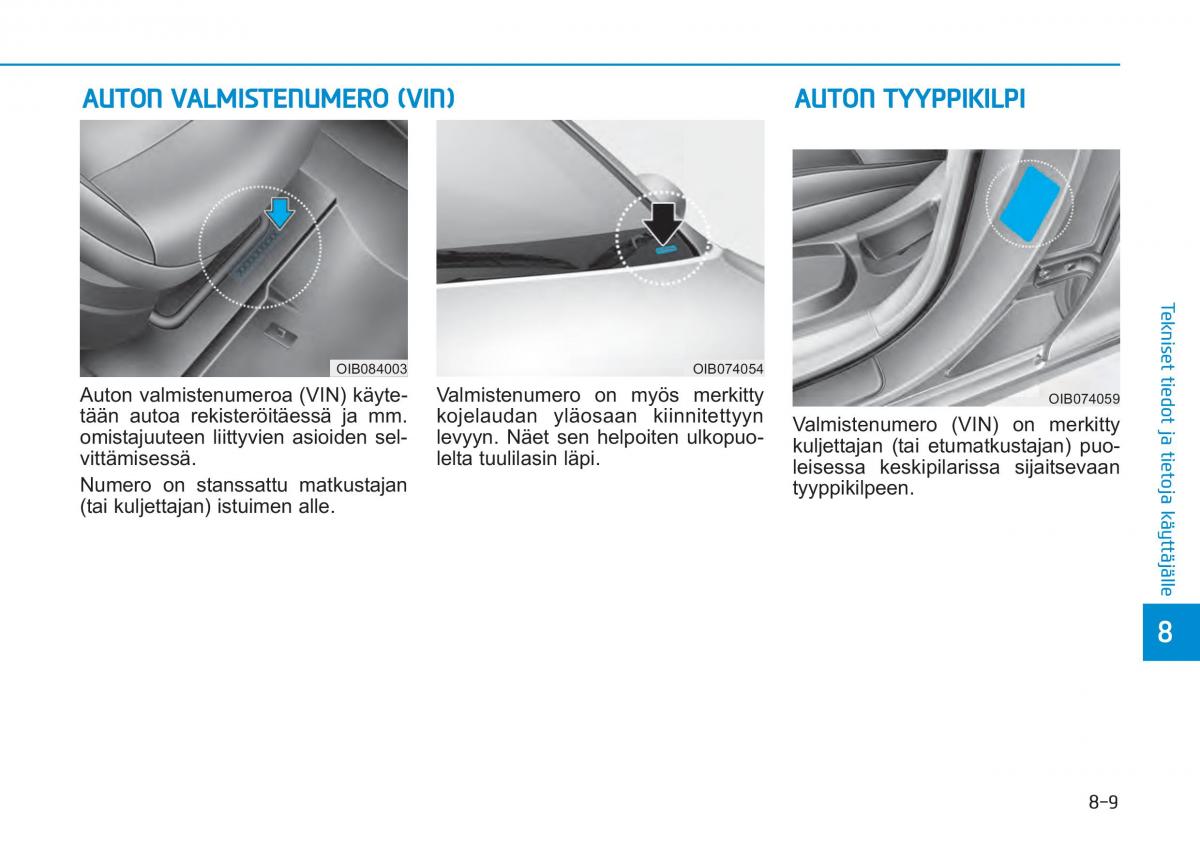 Hyundai i20 II 2 omistajan kasikirja / page 525