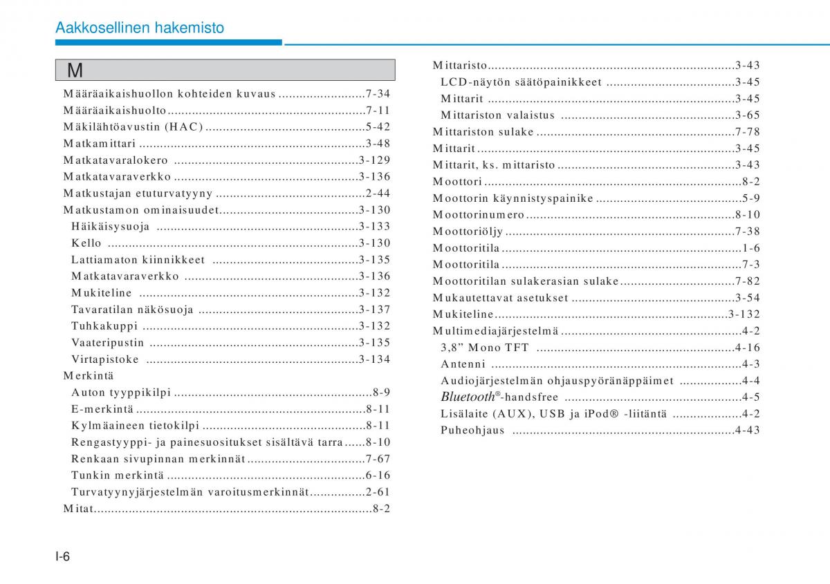 Hyundai i20 II 2 omistajan kasikirja / page 533