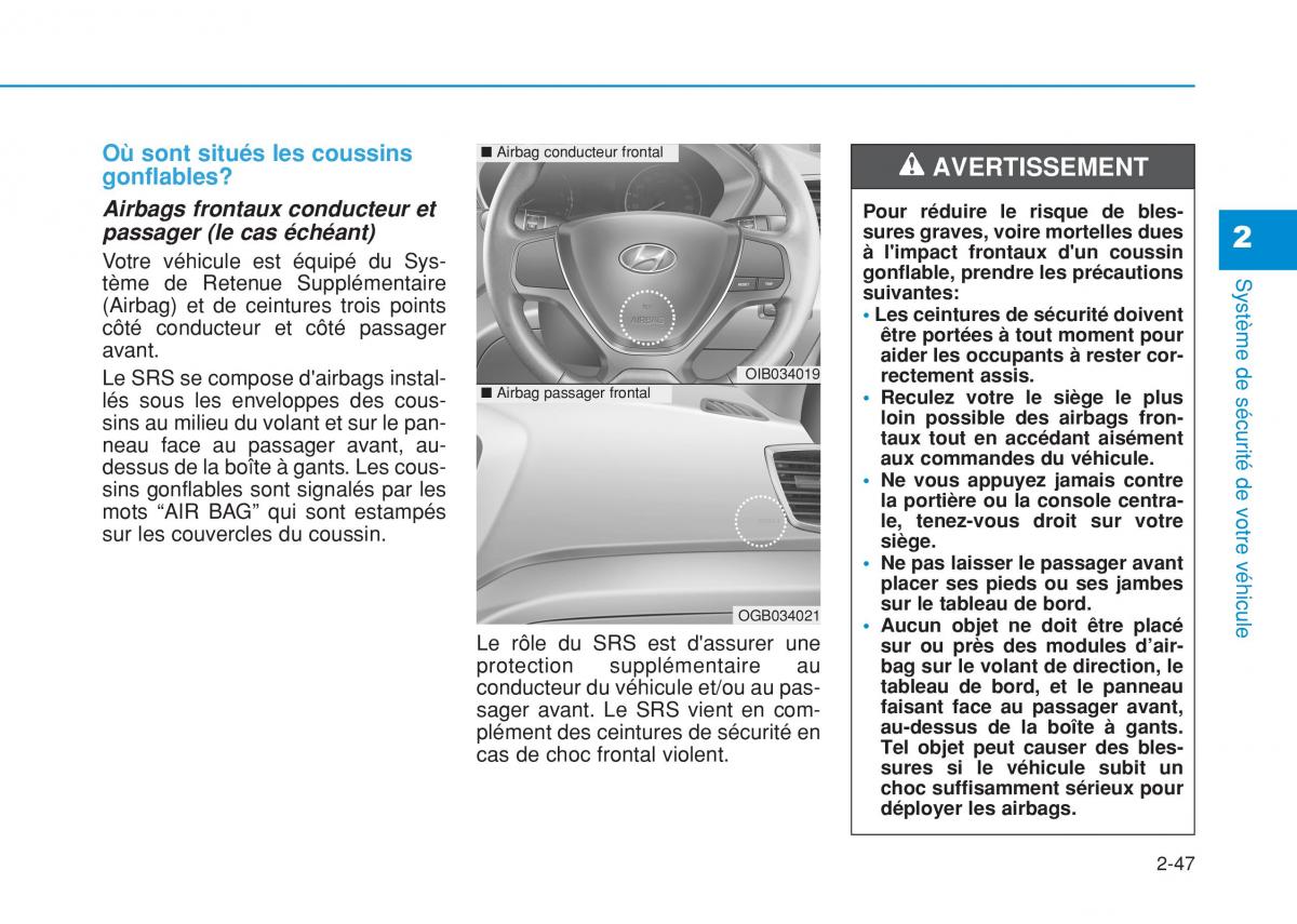 Hyundai i20 II 2 manuel du proprietaire / page 77