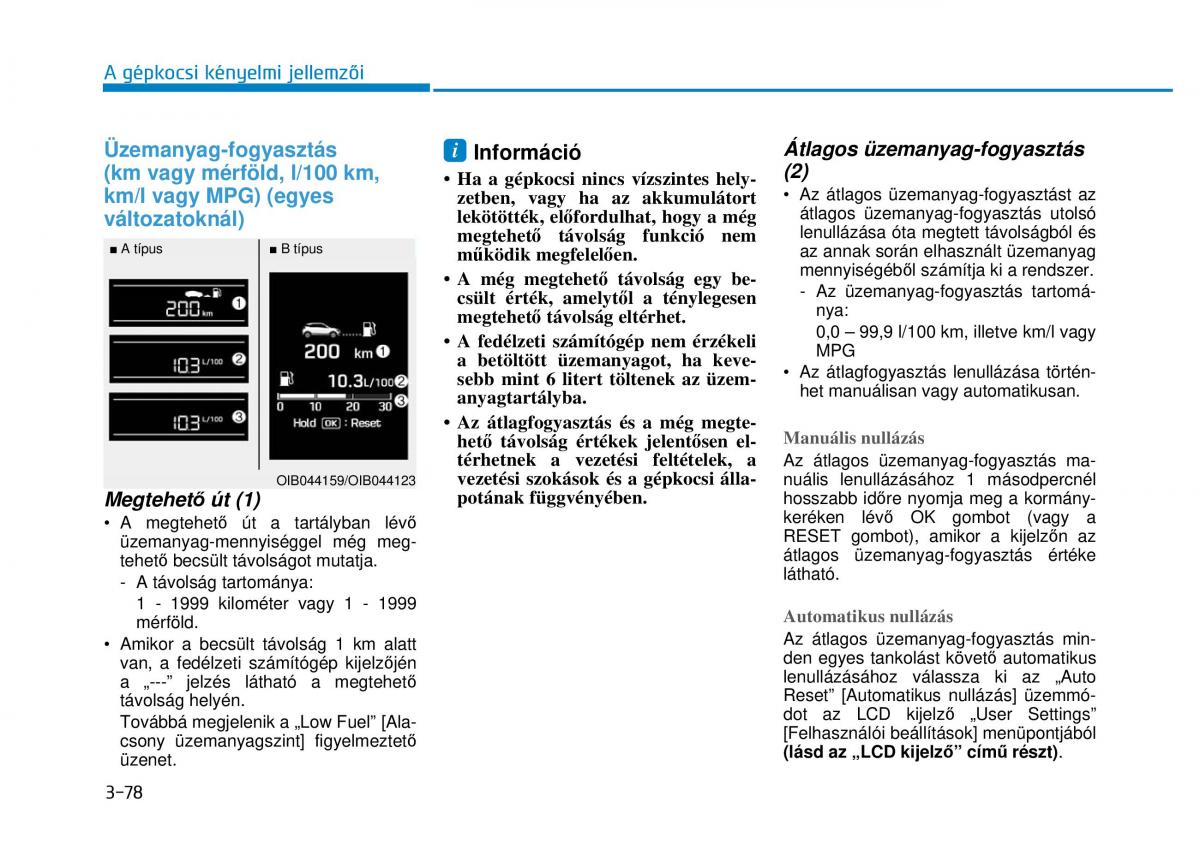 Hyundai i20 II 2 Kezelesi utmutato / page 168