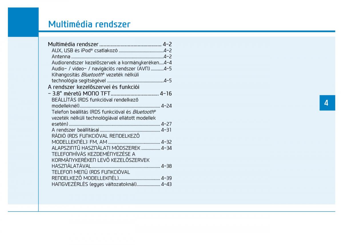 Hyundai i20 II 2 Kezelesi utmutato / page 229