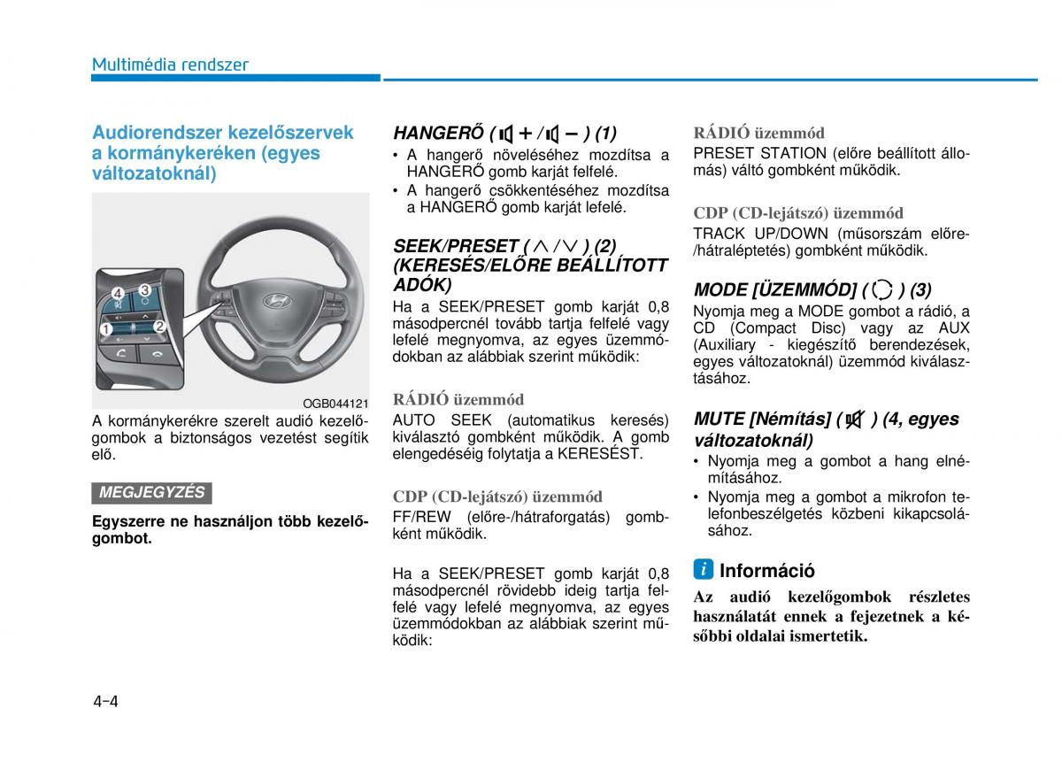 Hyundai i20 II 2 Kezelesi utmutato / page 232