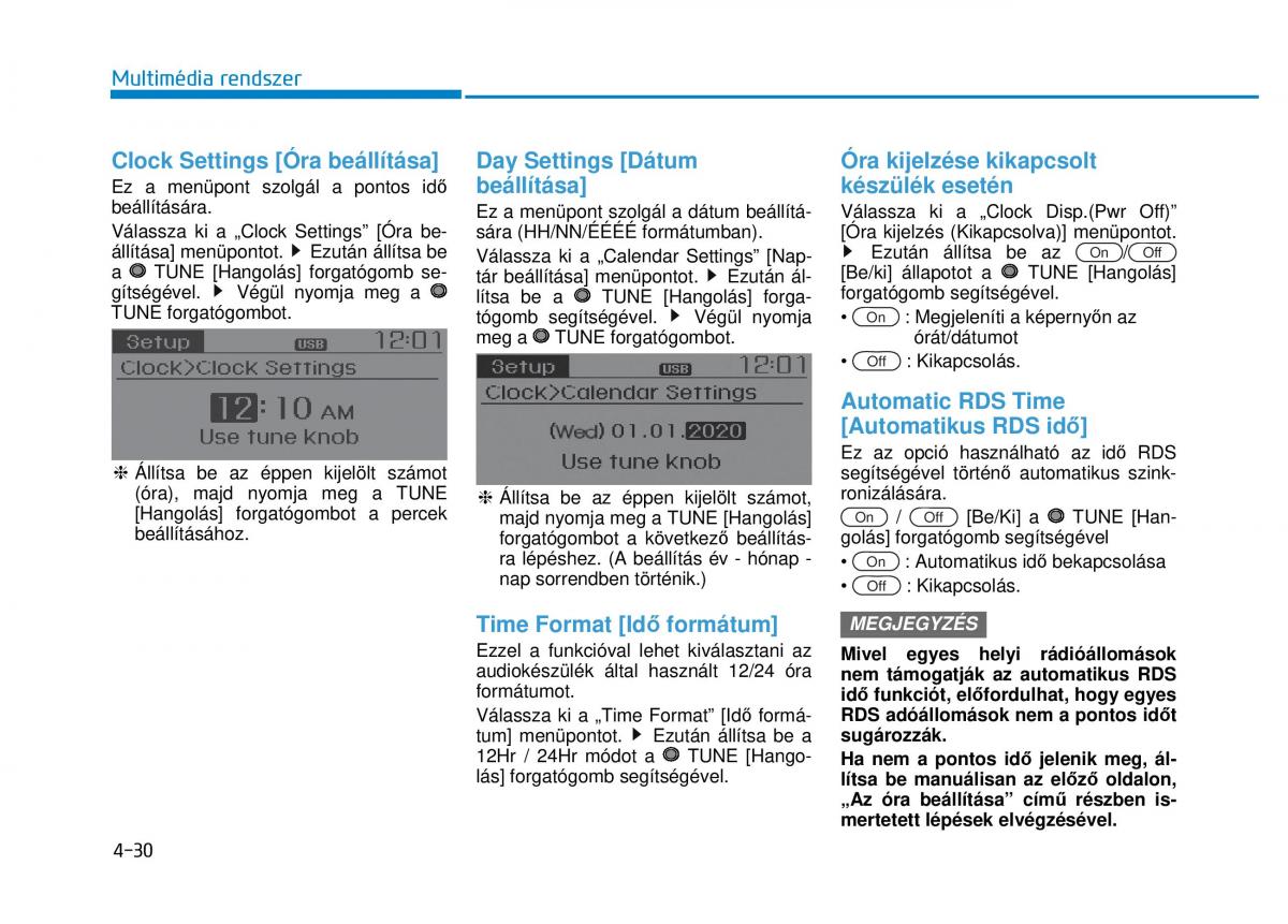 Hyundai i20 II 2 Kezelesi utmutato / page 258