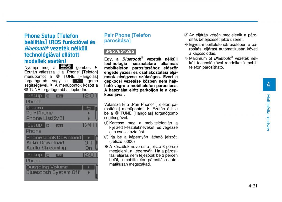 Hyundai i20 II 2 Kezelesi utmutato / page 259