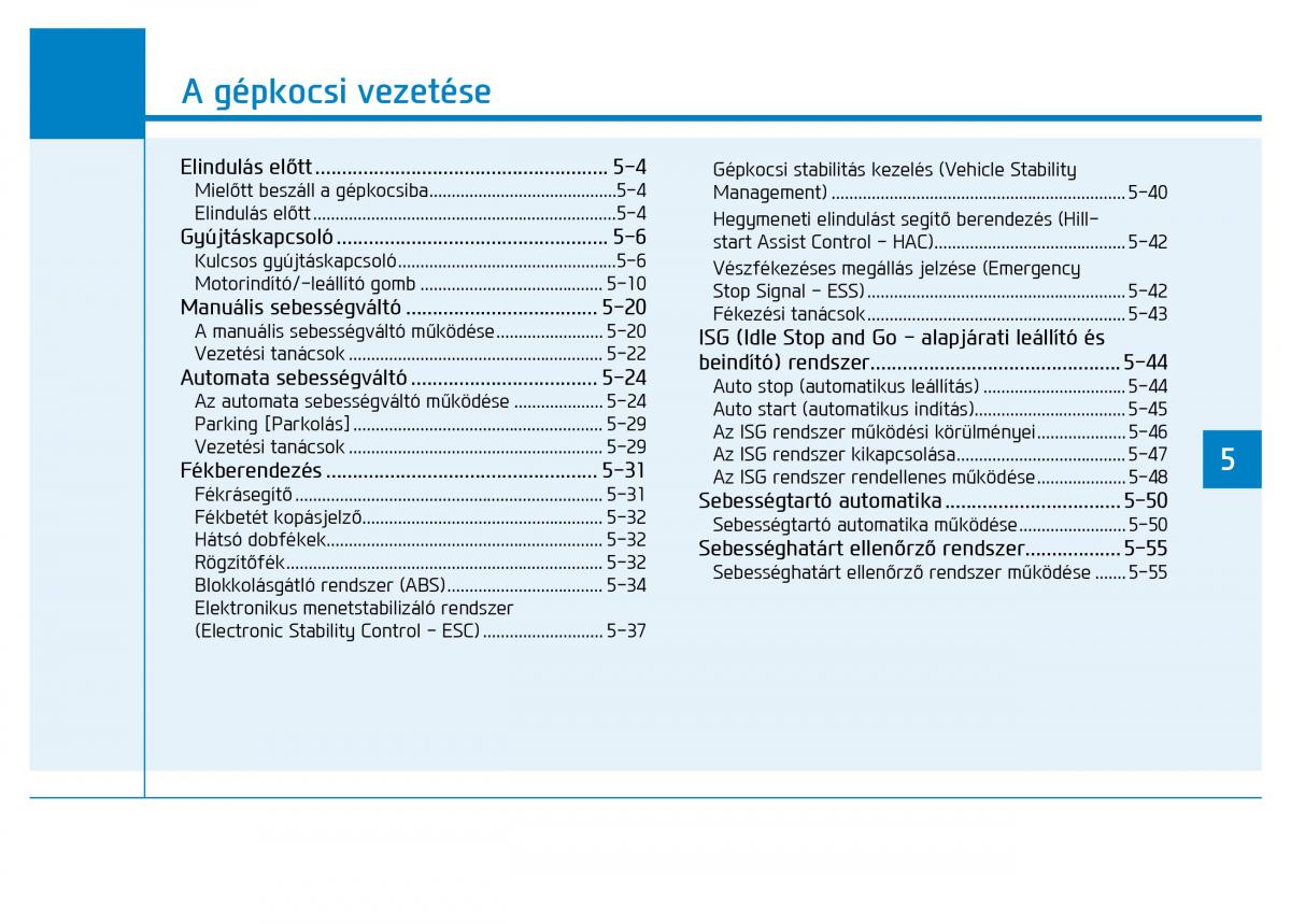 Hyundai i20 II 2 Kezelesi utmutato / page 289