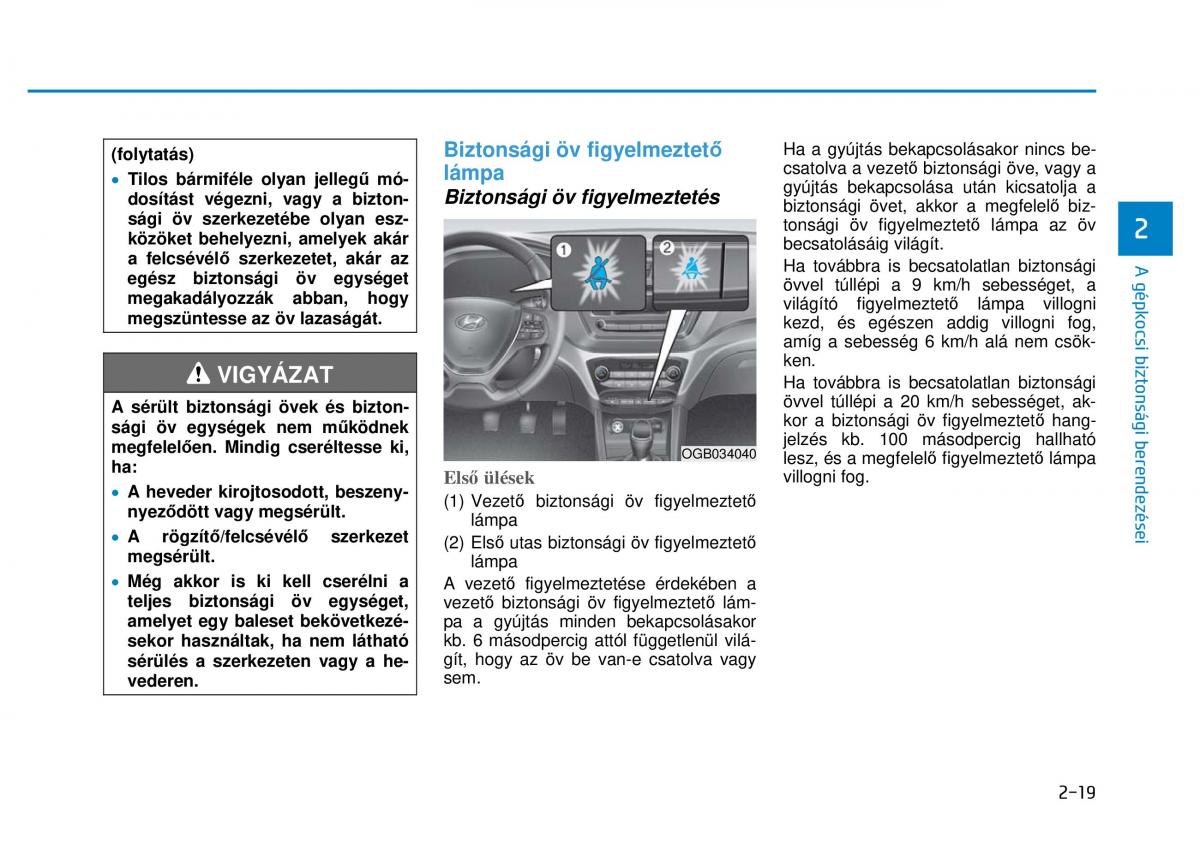 Hyundai i20 II 2 Kezelesi utmutato / page 47