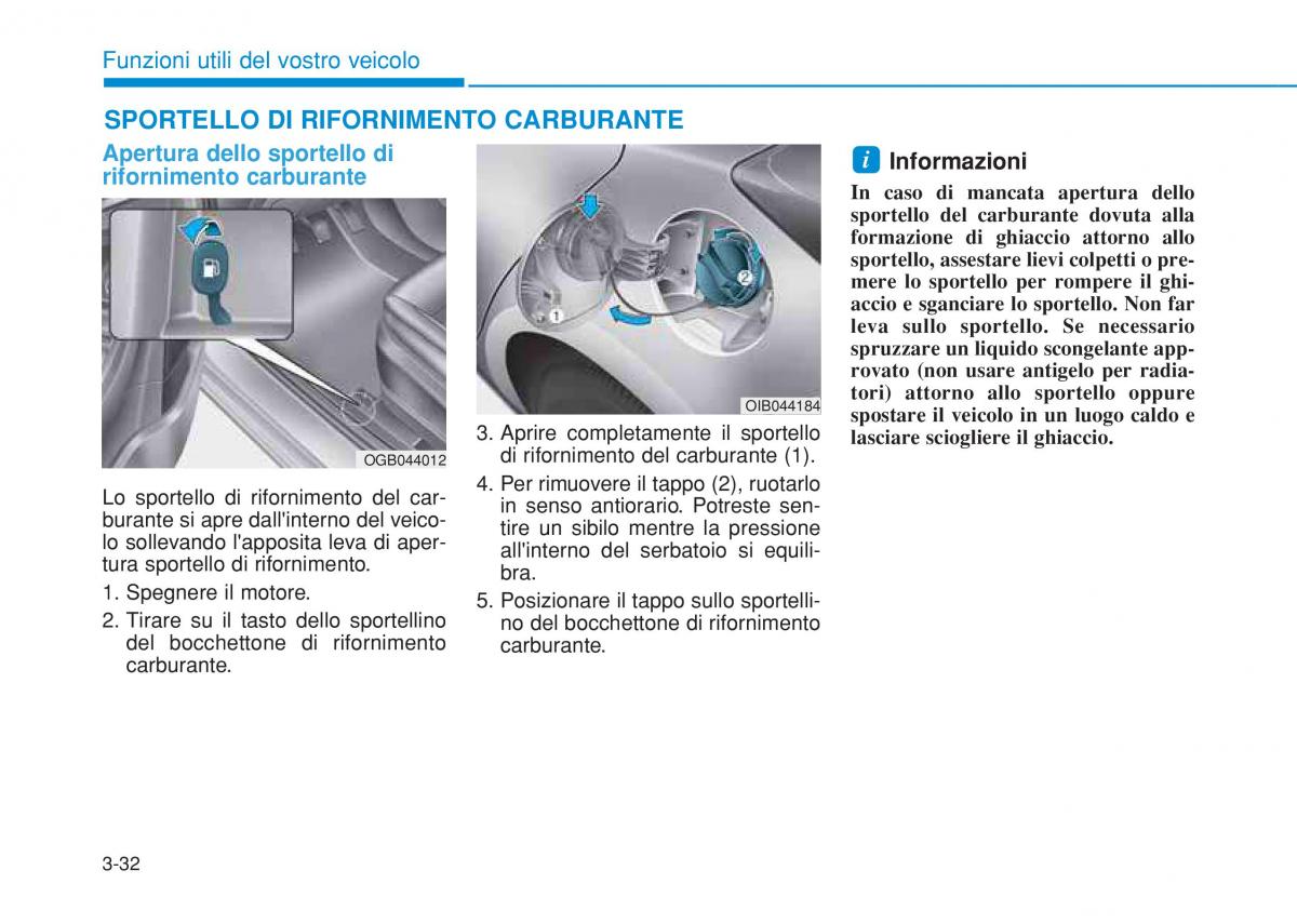 Hyundai i20 II 2 manuale del proprietario / page 122