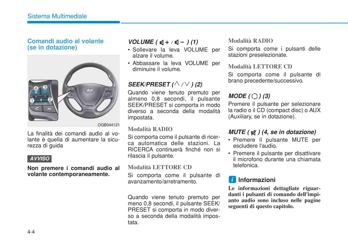 Hyundai i20 II 2 manuale del proprietario / page 234