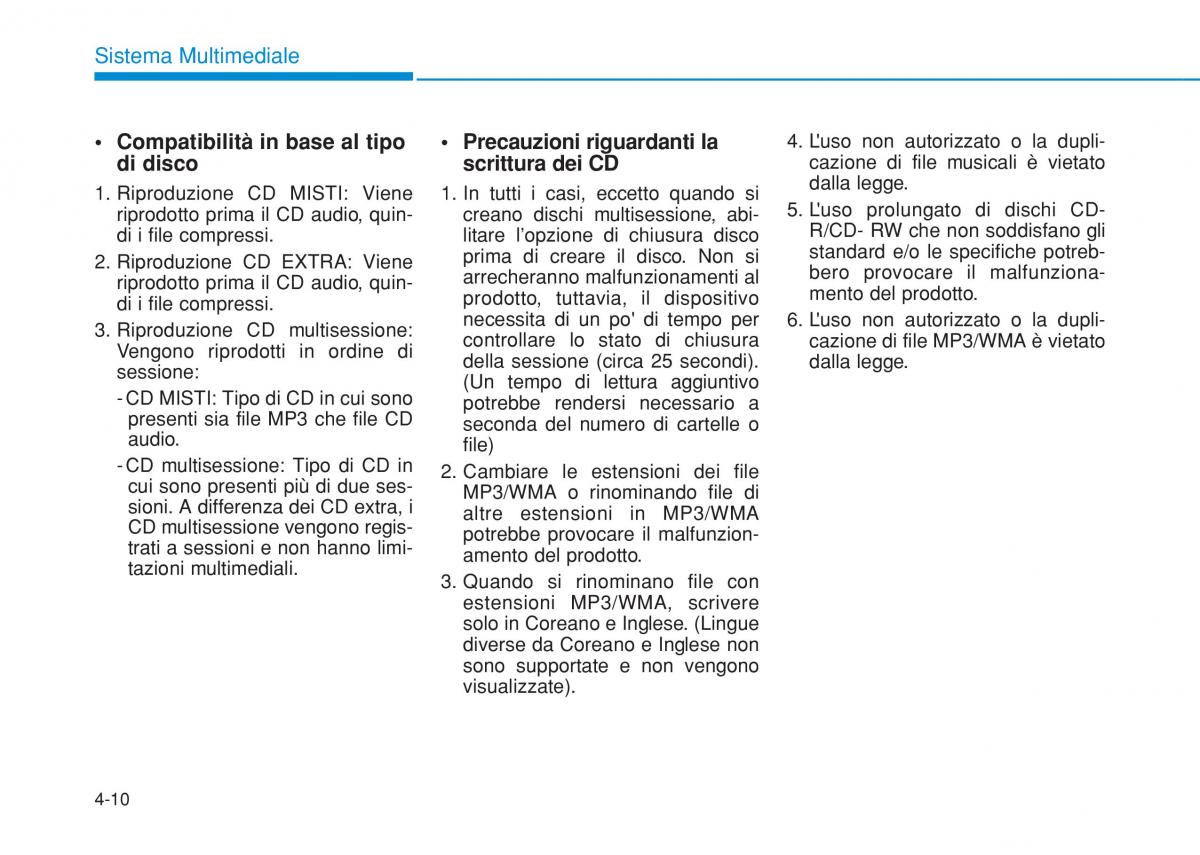 Hyundai i20 II 2 manuale del proprietario / page 240