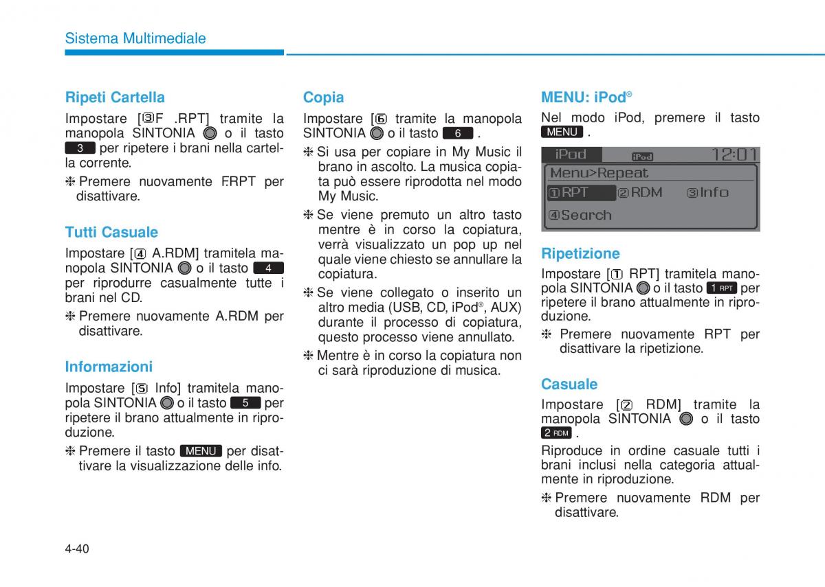 Hyundai i20 II 2 manuale del proprietario / page 270