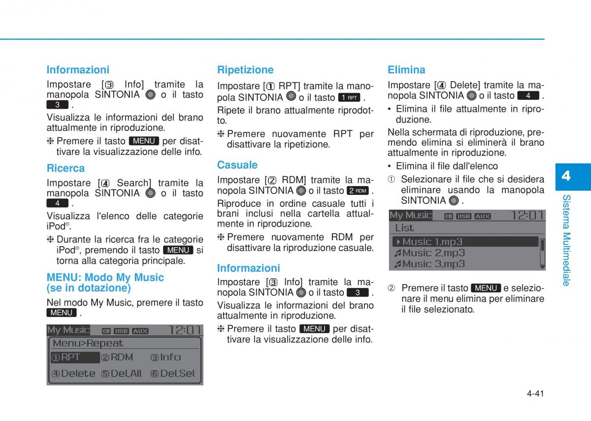 Hyundai i20 II 2 manuale del proprietario / page 271