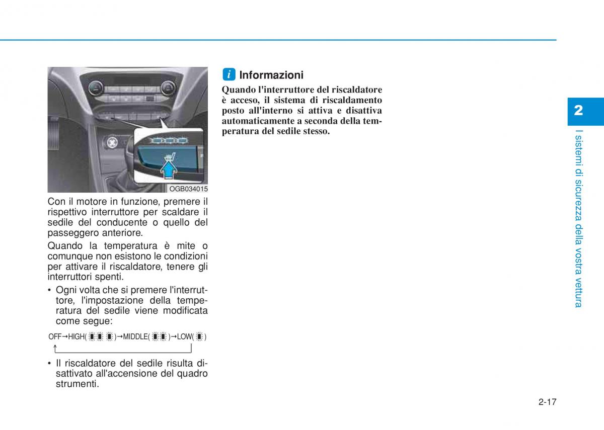 Hyundai i20 II 2 manuale del proprietario / page 45