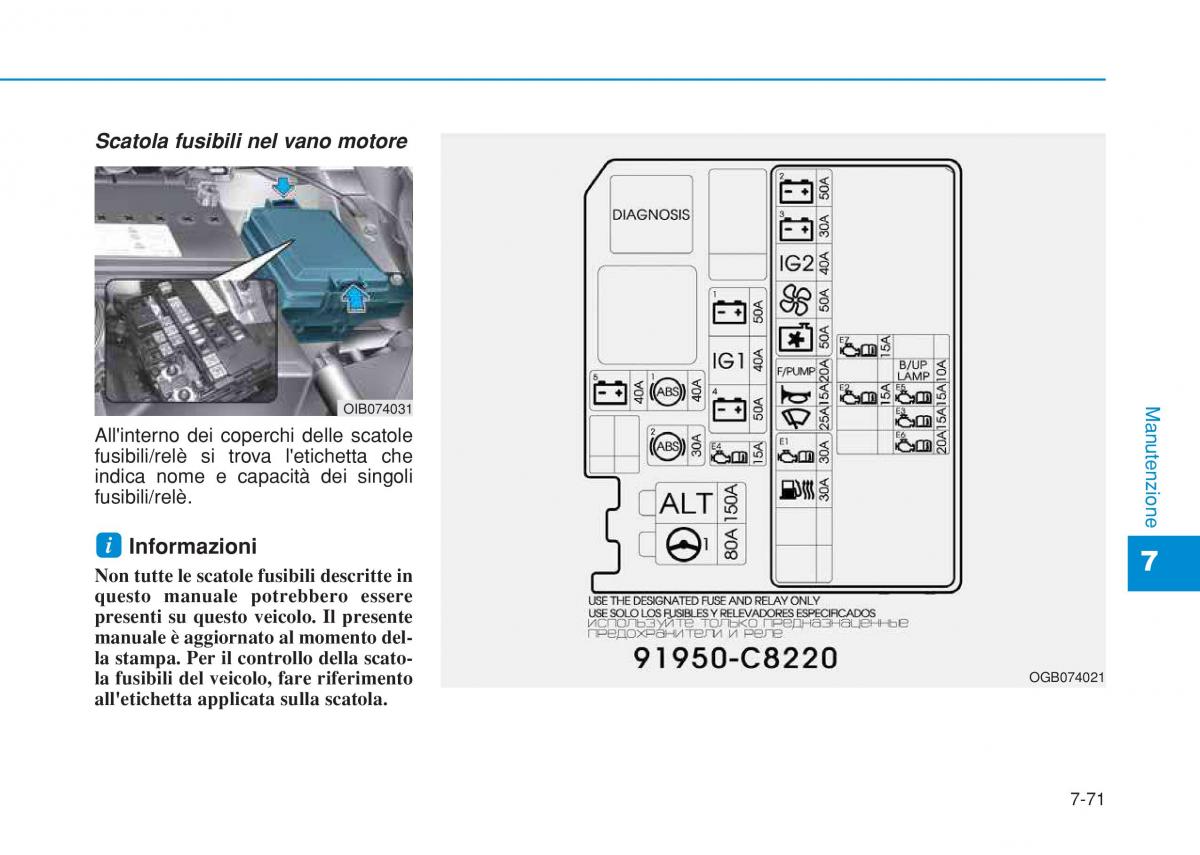 Hyundai i20 II 2 manuale del proprietario / page 479