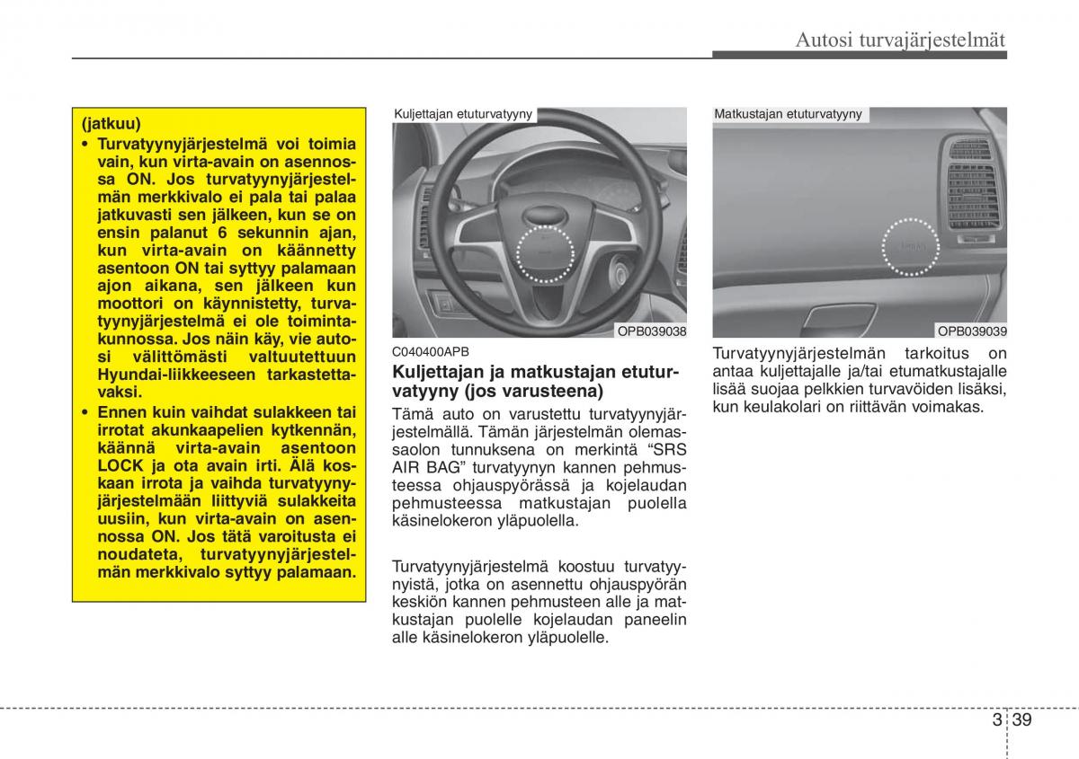 Hyundai i20 I 1 omistajan kasikirja / page 60