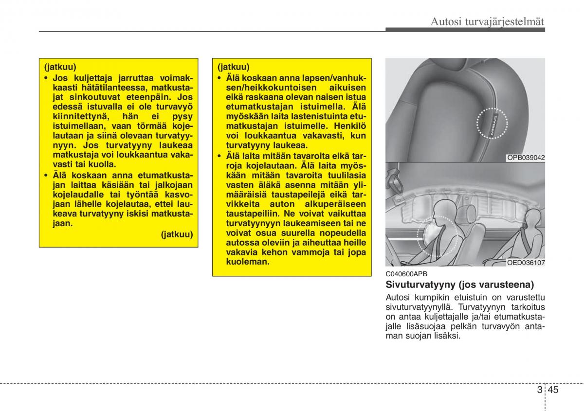 Hyundai i20 I 1 omistajan kasikirja / page 66