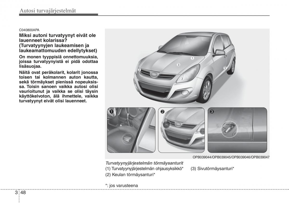 Hyundai i20 I 1 omistajan kasikirja / page 69