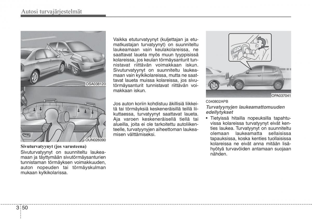 Hyundai i20 I 1 omistajan kasikirja / page 71