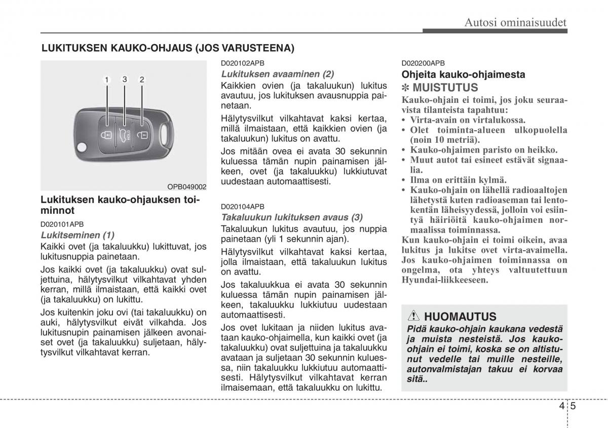 Hyundai i20 I 1 omistajan kasikirja / page 82