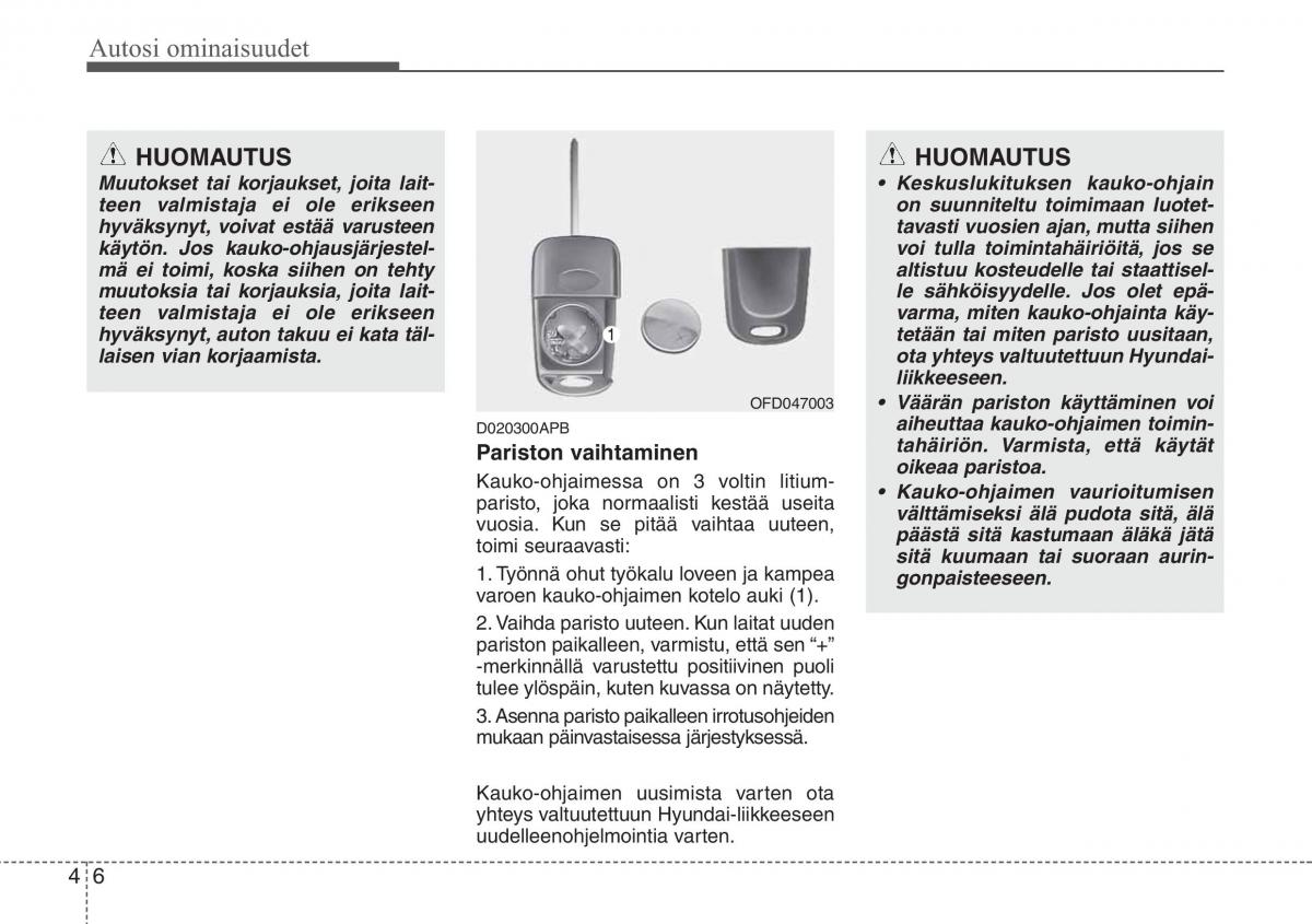 Hyundai i20 I 1 omistajan kasikirja / page 83