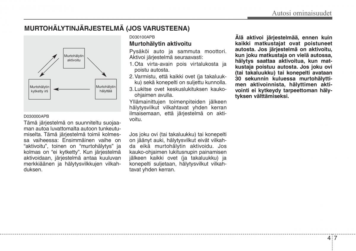 Hyundai i20 I 1 omistajan kasikirja / page 84