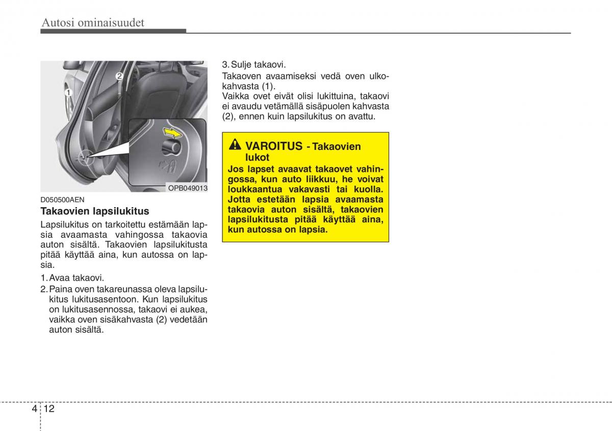 Hyundai i20 I 1 omistajan kasikirja / page 89