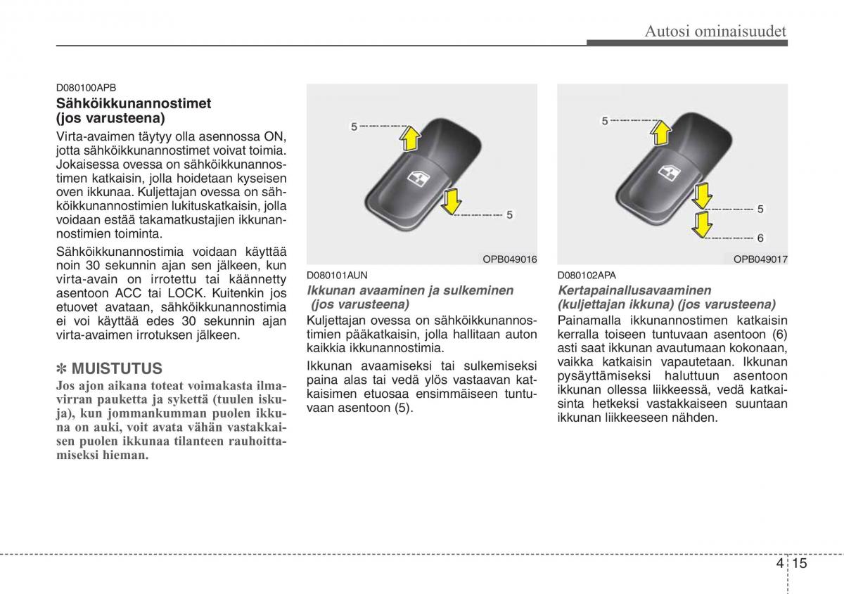 Hyundai i20 I 1 omistajan kasikirja / page 92