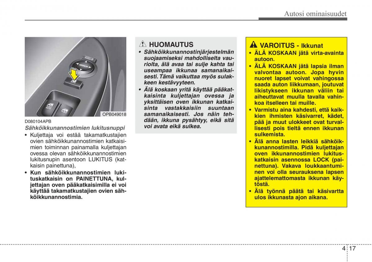 Hyundai i20 I 1 omistajan kasikirja / page 94