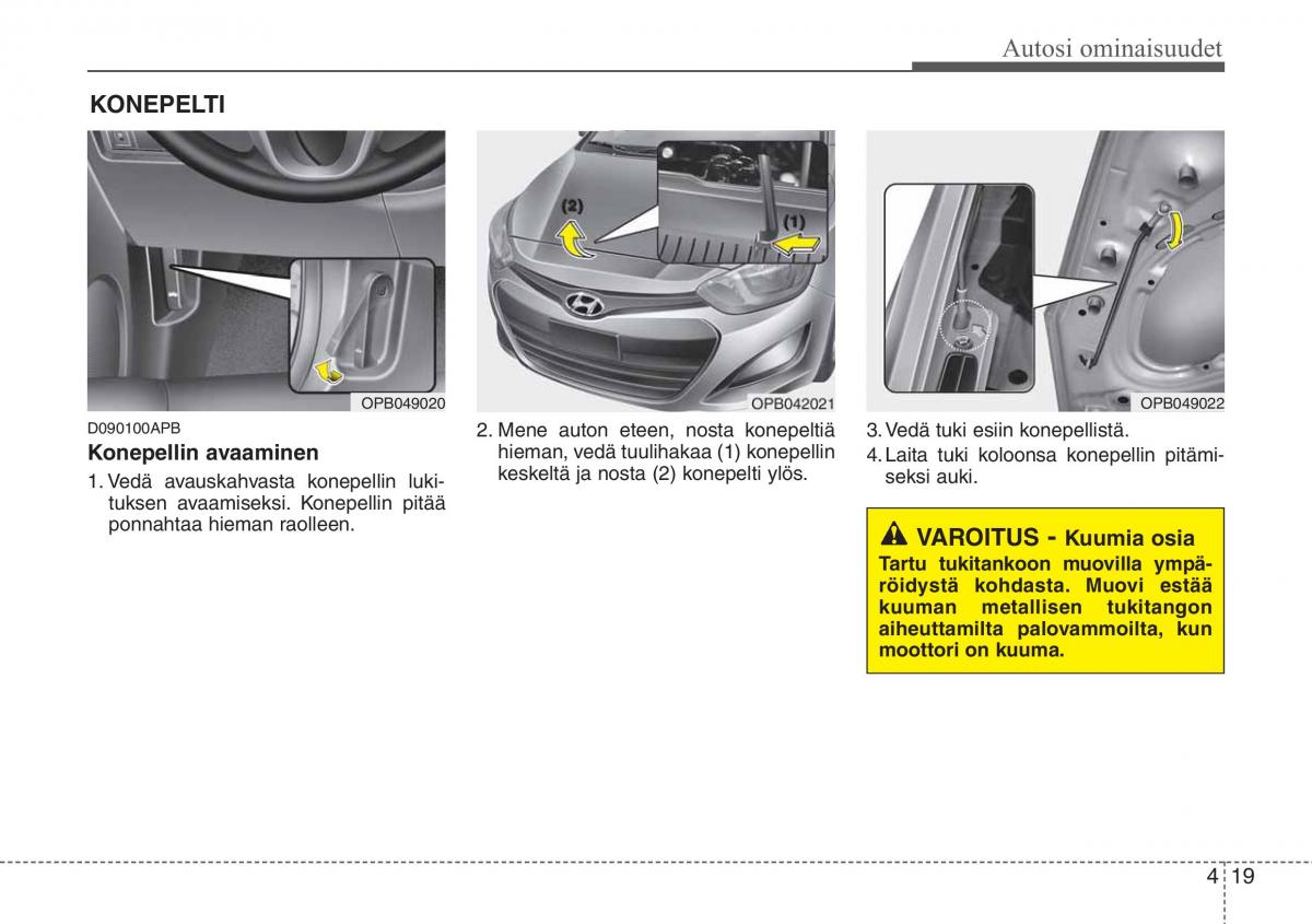 Hyundai i20 I 1 omistajan kasikirja / page 96