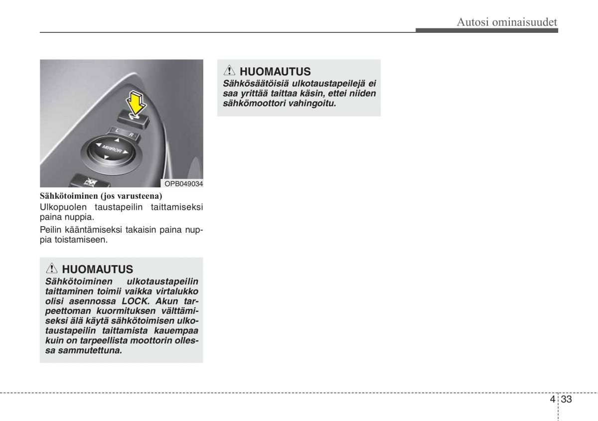 Hyundai i20 I 1 omistajan kasikirja / page 110