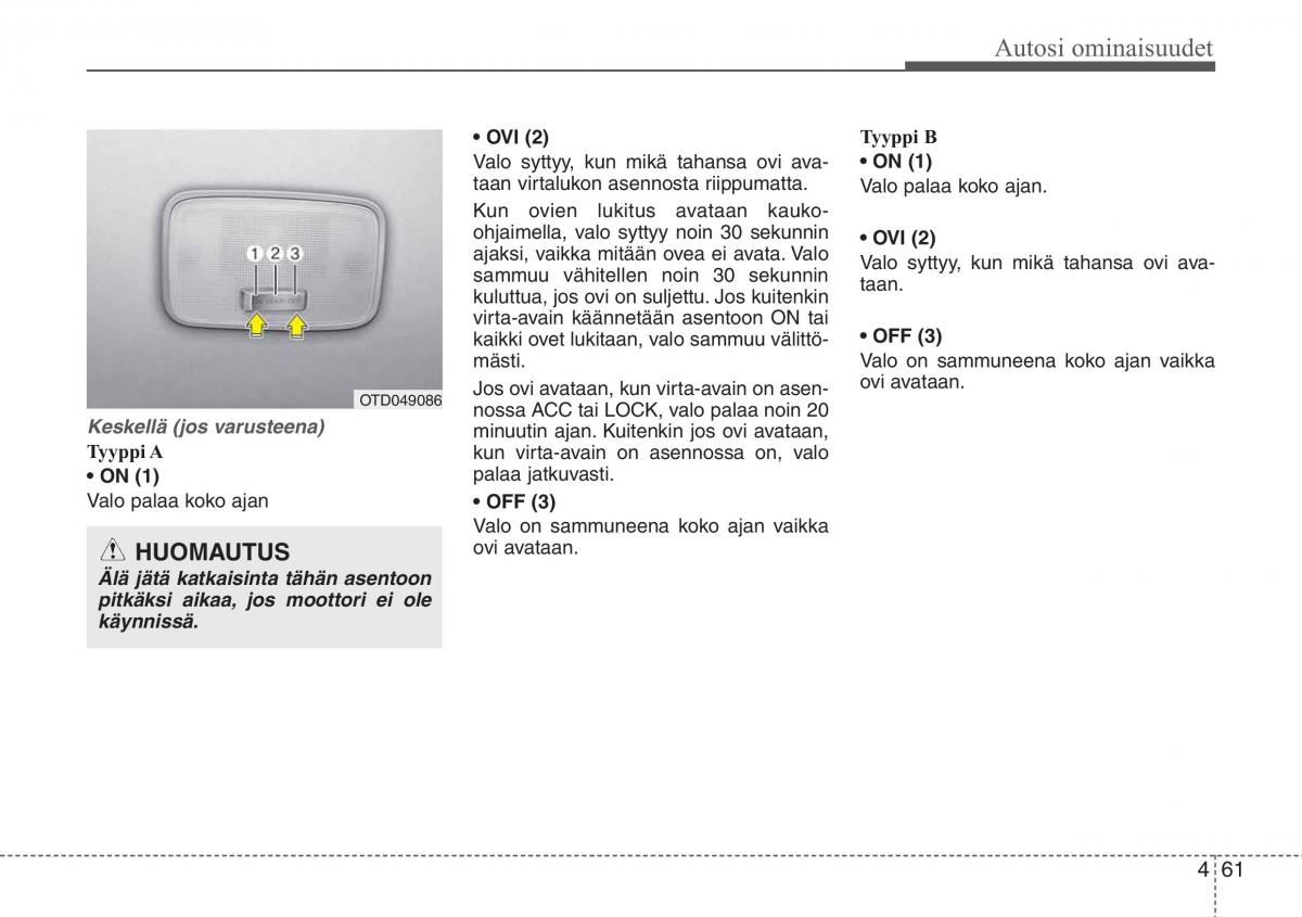 Hyundai i20 I 1 omistajan kasikirja / page 138