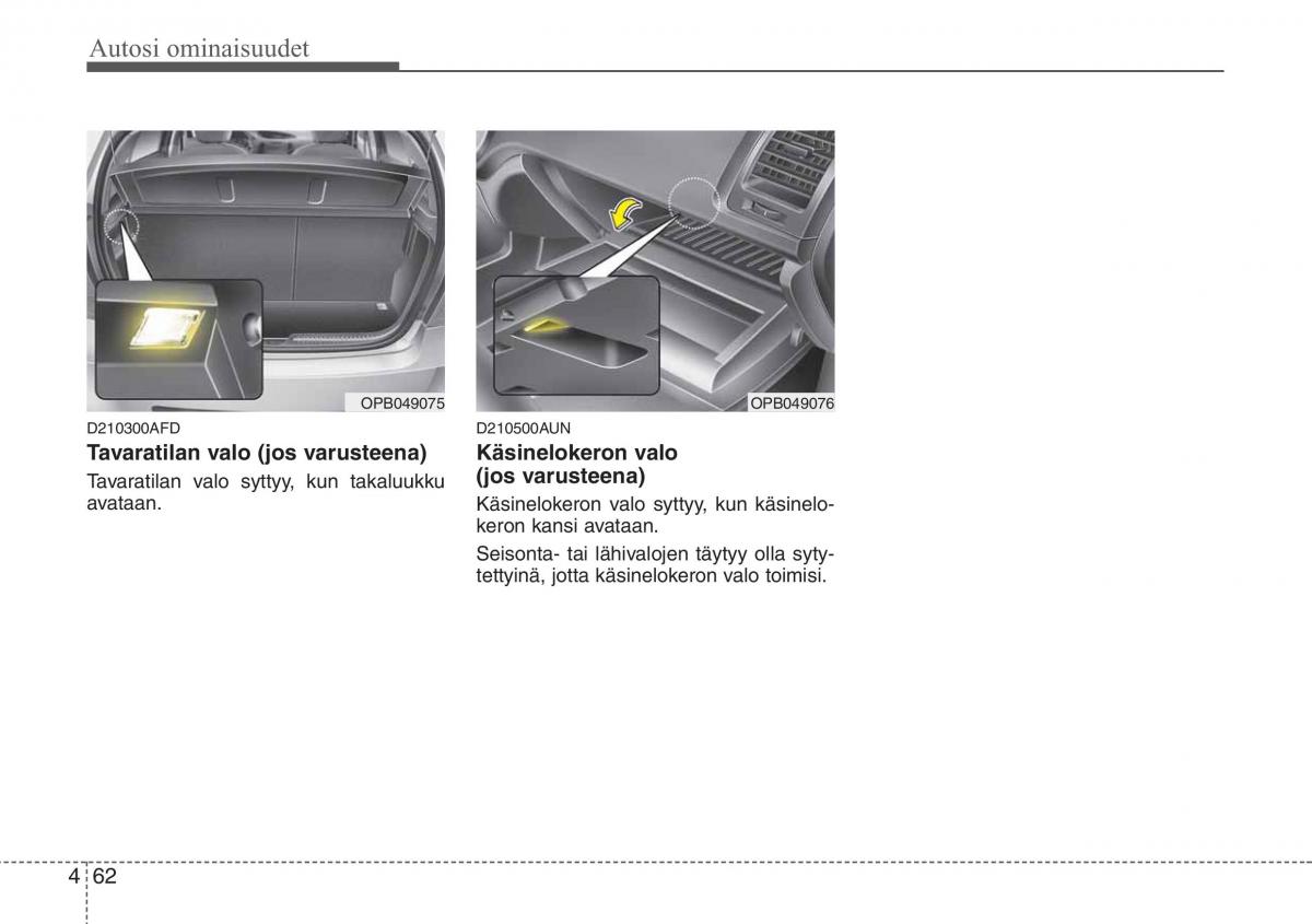 Hyundai i20 I 1 omistajan kasikirja / page 139