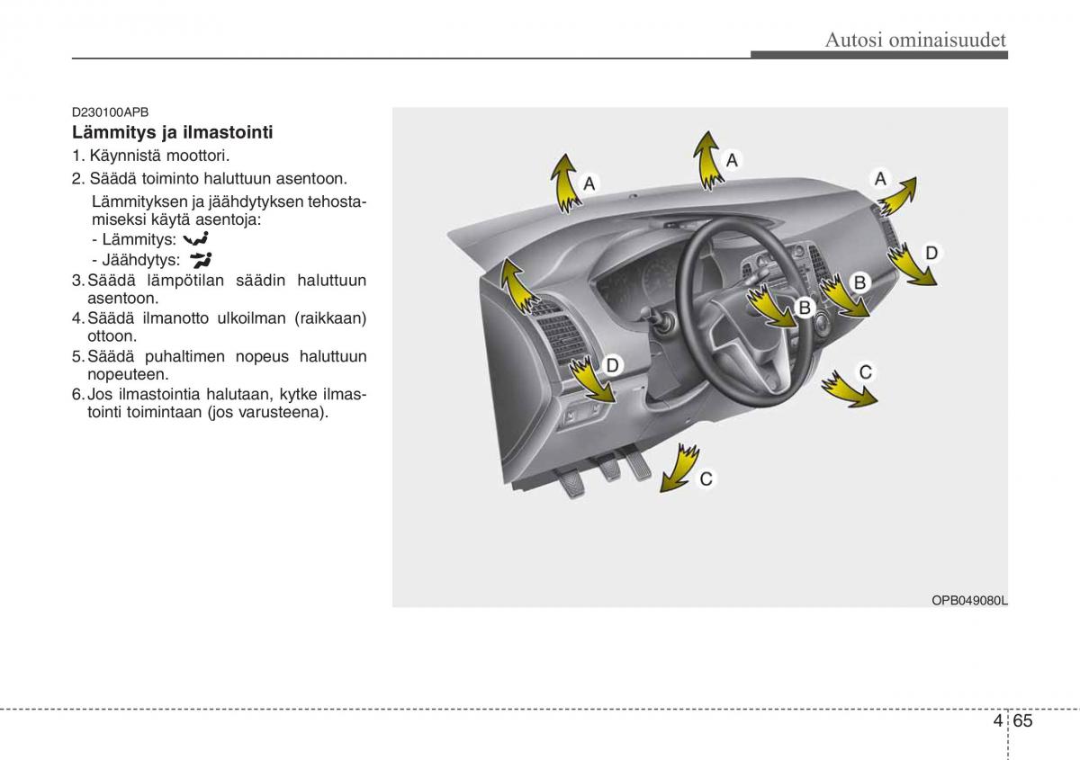 Hyundai i20 I 1 omistajan kasikirja / page 142