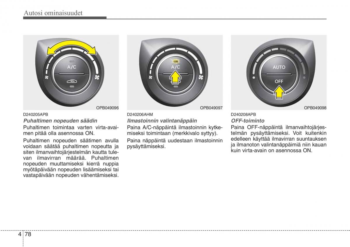 Hyundai i20 I 1 omistajan kasikirja / page 155