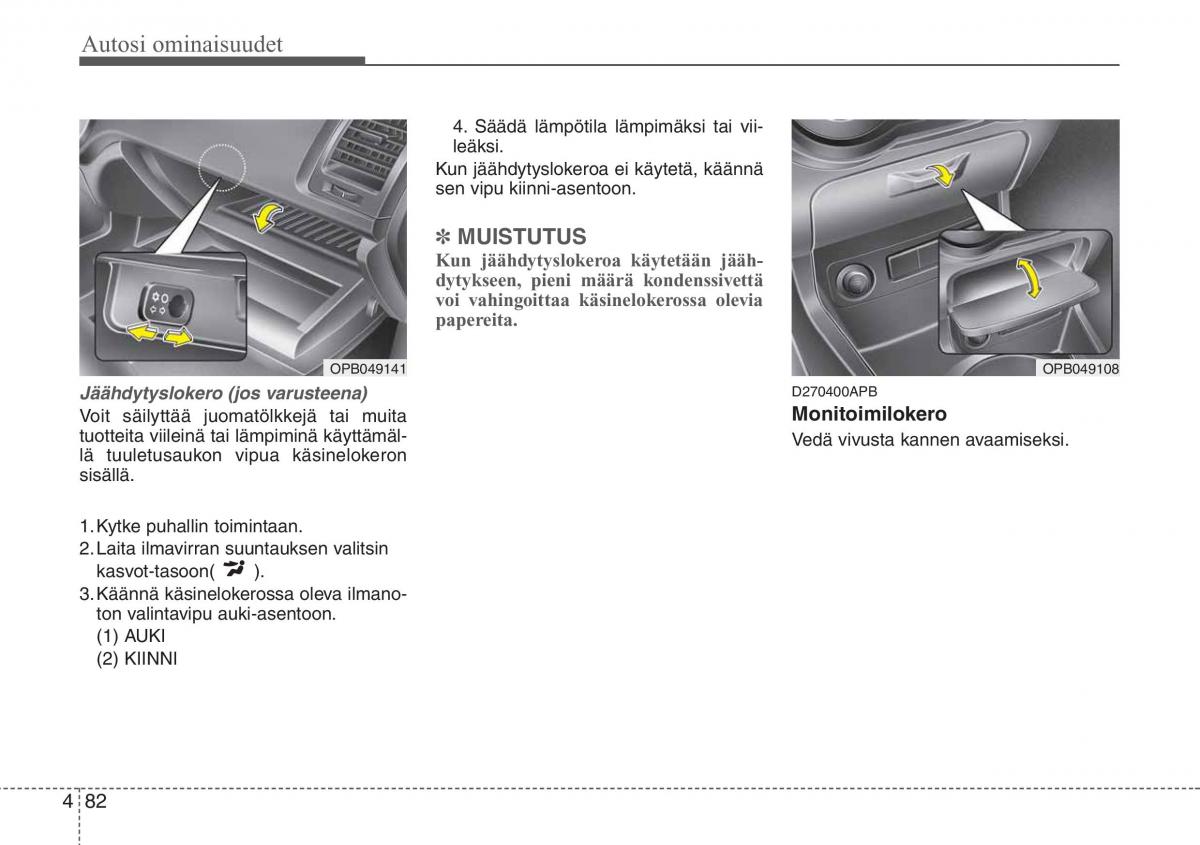 Hyundai i20 I 1 omistajan kasikirja / page 159