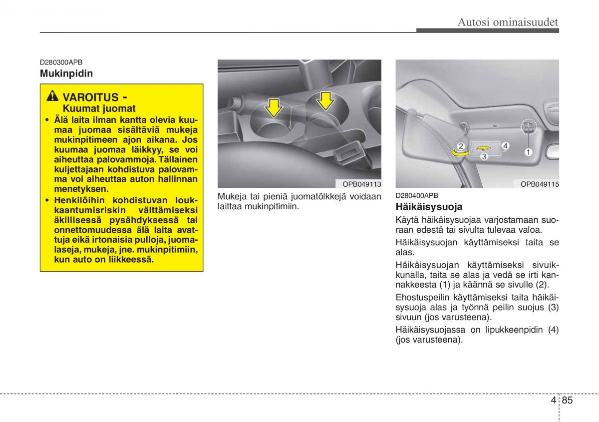 Hyundai i20 I 1 omistajan kasikirja / page 162