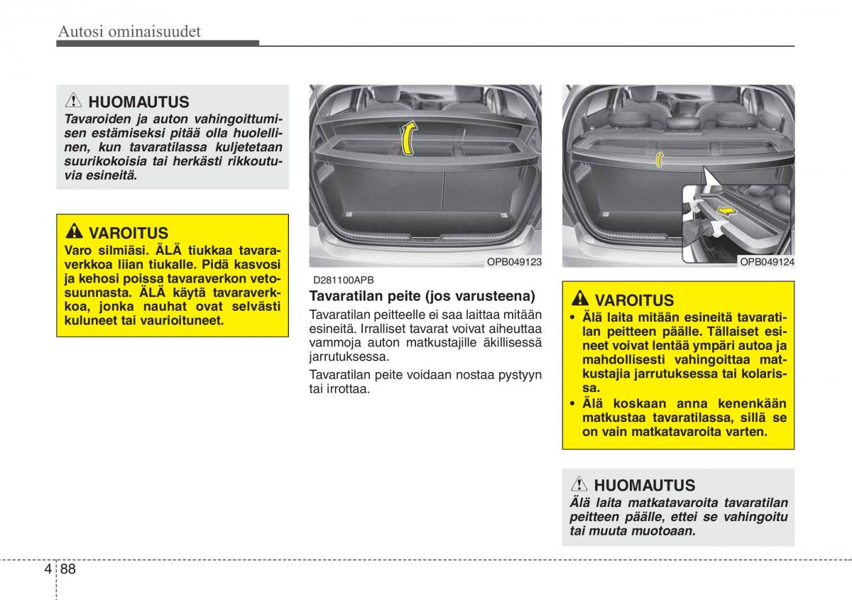 Hyundai i20 I 1 omistajan kasikirja / page 165