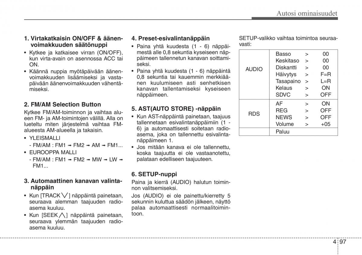 Hyundai i20 I 1 omistajan kasikirja / page 174