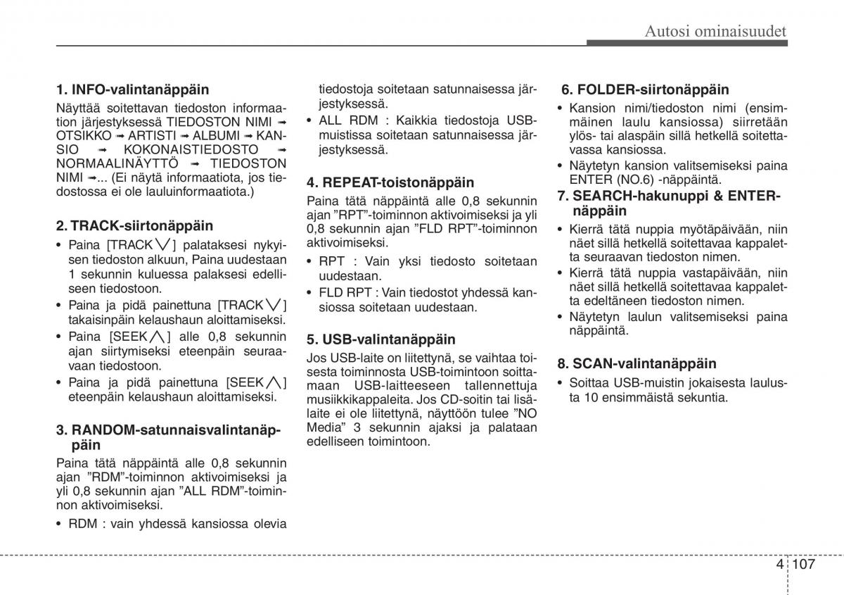 Hyundai i20 I 1 omistajan kasikirja / page 184