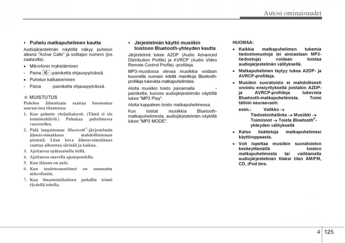 Hyundai i20 I 1 omistajan kasikirja / page 202