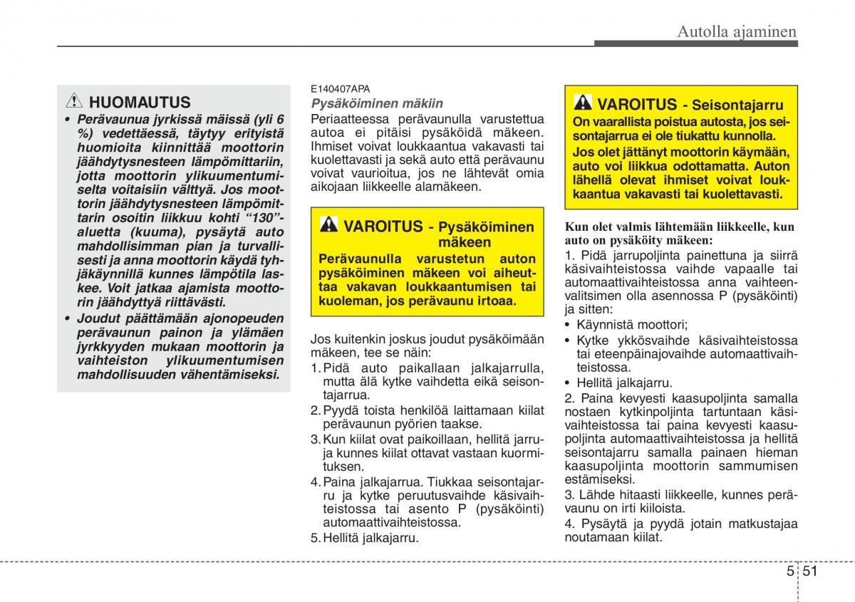 Hyundai i20 I 1 omistajan kasikirja / page 254