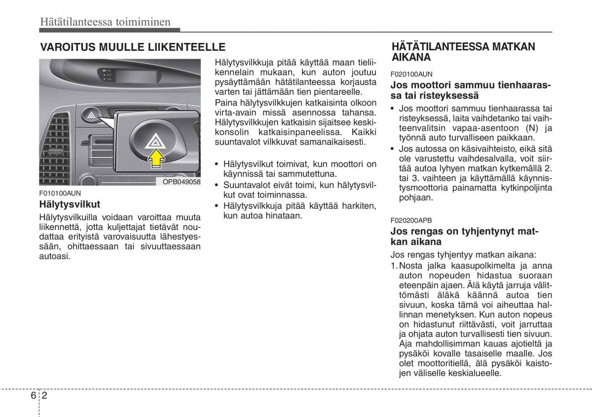 Hyundai i20 I 1 omistajan kasikirja / page 261