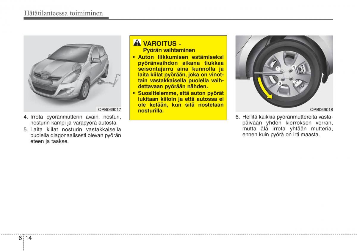 Hyundai i20 I 1 omistajan kasikirja / page 273