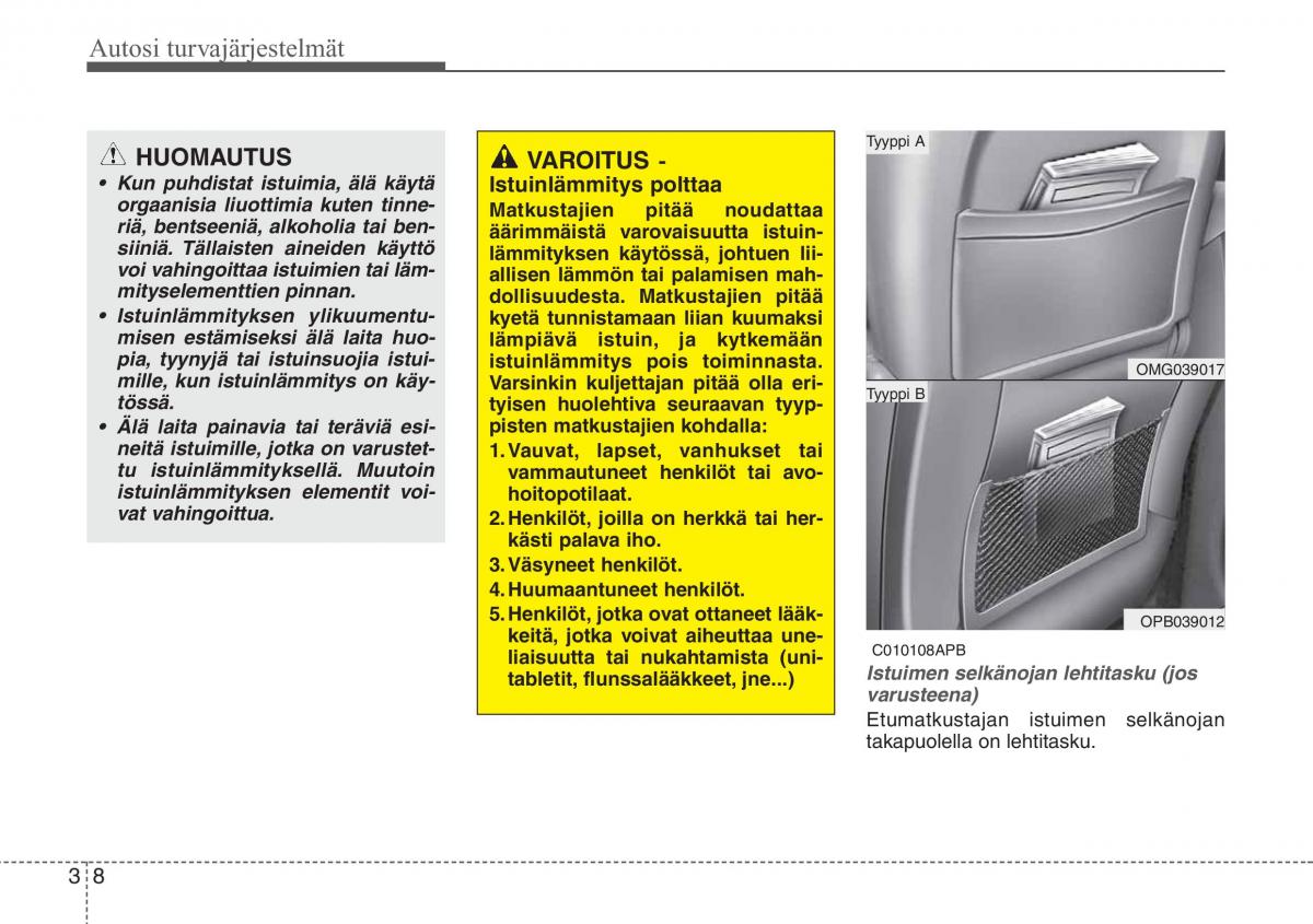 Hyundai i20 I 1 omistajan kasikirja / page 29