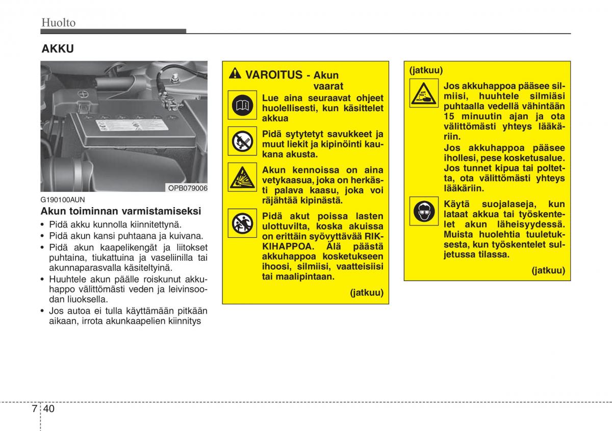 Hyundai i20 I 1 omistajan kasikirja / page 333