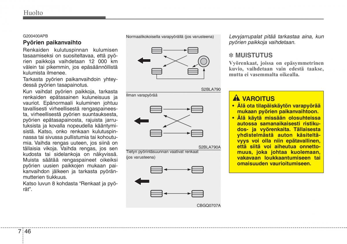 Hyundai i20 I 1 omistajan kasikirja / page 339