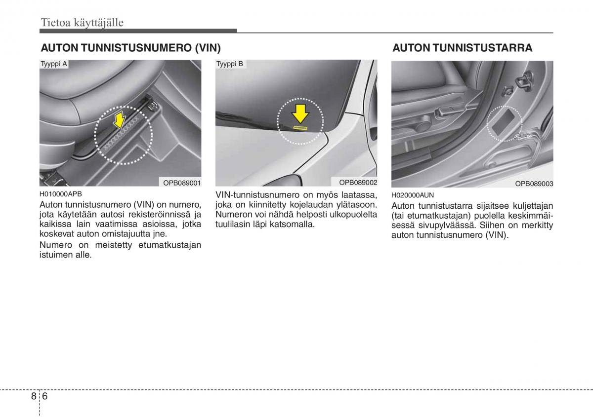 Hyundai i20 I 1 omistajan kasikirja / page 379