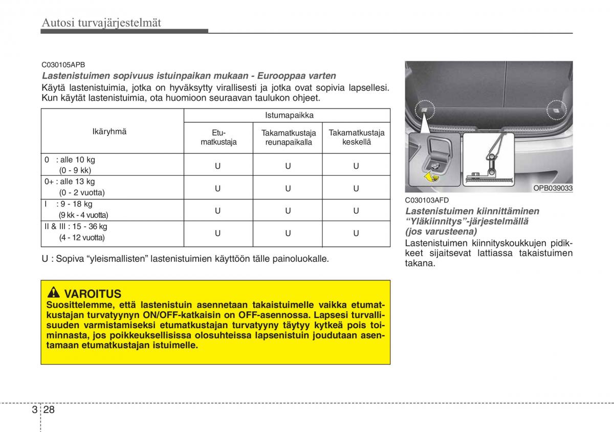 Hyundai i20 I 1 omistajan kasikirja / page 49