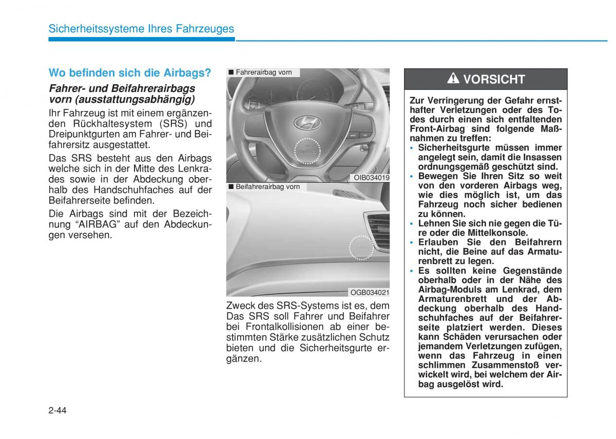 Hyundai i20 II 2 Handbuch / page 70