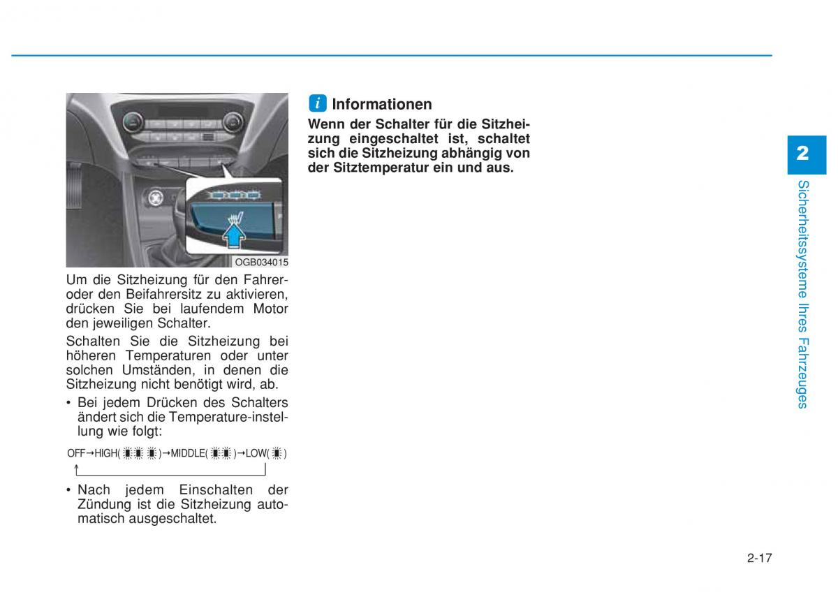 Hyundai i20 II 2 Handbuch / page 43